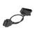 40cm/15.7in 7‑Pin OBD1 to OBD2 OBDII 16‑Pin Diagnostic Scanner Adapter Cable Fit for Ford