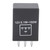 Plastic Waterproof Dustproof Durable 400 Working Hours EP29 4-Pin Car LED Flasher Relay