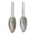 Single Double Cut Carbide Burrs Rotary Files 14mm Cutter Dia 6mm Shank Multipurpose for Metalwork Wood Carving Grinding