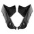 Pair Dry Carbon Fiber Front Bumper Splitter Flap Fit for F90 M5 2018-2019