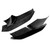 Pair Dry Carbon Fiber Front Bumper Splitter Flap Fit for F90 M5 2018-2019
