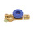 Top Post Battery Disconnect Switch 15‑17mm 100A Brass Rustproof for Car RV Boat Truck
