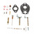 28pcs Carburetor Repair Kit TSX33 Replacement for Ford Tractors 2N 8N 9N for Marvel‑Schebler