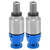 2pcs M5x0.8 Aluminium Alloy Fork Air Bleeder Pressure Relief Valve Replacement for CRF150R CR125R CR250R CRF250R Blue
