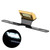 Universal Motorcycle License Plate Light CNC Aluminium Rear Tag Lamp 6 LED Tail Mount LightingGold