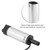 DC 12V 38mm Detachable Submersible Diesel Fuel Water Oil Electric Transfer Pump Camping Fishing