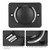 3.1A DC12V/24V Black Car Dual USB Port Power Charger Socket Outlet with LED (White)