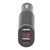 Car Charger Dual USB Port 5V Digital Display 4.8A with Safety Hammer Cutter Function for Phone Tablets