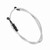 90cm Motorcycle Braided Stainless Steel Brake Clutch Oil Hose Line Pipe Silver