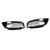 1 Pair Headlight Lens Cover 8T0941030 Left Right Transparent Headlamp Lens Shell for A5 S5 RS5 2008 to 2012