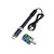 PH0-14 Value Detect Sensor Module + PH Electrode Probe BNC with Cable PH Value Detector for Aquariums, Hydroponics, Laboratory