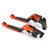 Motorcycle Handlebar Brake Clutch Levers Aluminum Alloy Replacement for Tenere 700 2019‑2021