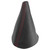 PU Leather Car Shift Cover Soft Car Auto Shifter Boot Cover Fit for Hummer H3 2005‑2011Red Line
