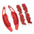 1 Pair Aluminum Alloy Paddle Shifter Extension For Subaru Impreza WRX BRZ Forester Legacy Outback Red
