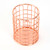 Makeup Cup Holder Stainless Steel Pen Pencil Cup Holder Makeup Brushes Desk Holder Organizer for Dressing Room Bedroom Dormitory