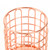 Makeup Cup Holder Stainless Steel Pen Pencil Cup Holder Makeup Brushes Desk Holder Organizer for Dressing Room Bedroom Dormitory