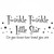 Twinkle Little Star English Wall Sticker Modern Room Art Decor Decal Backdrop