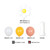 Daisy Balloons Set Aluminum Film Reusable Party Decoration Balloons for Baby Shower Wedding Birthday