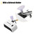 Multi-functional Airbrush Kit with Compressor Handheld Air Brush Set Dual-Action 5-level Adjustable Pressure Max.25PSI with 2pcs Paint Cups for Painting Craft Model Coloring Nail Art Makeup Cake Decorating