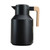 1L Thermal Coffee Carafe Double Walled Thermal Carafe Thermos Pot With Wood Handle Water Kettle Insulated Flask Tea Carafe Keeping Hot Cold