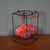 Christmas Flameless Light for Christmas Tabletop Display Decoration LED Simulation Charcoal Flames Light Lamp Home Decor