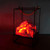 Christmas Flameless Light for Christmas Tabletop Display Decoration LED Simulation Charcoal Flames Light Lamp Home Decor
