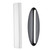 Modern Simple Acrylic LED Bedroom Bathroom Wall Lamps Mirror Lights AC 86-265V(White)