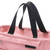 Lunch Bag Handheld Oxford Cloth Thermal Insulated Container Picnic Heat Preservation Food Bag Pink