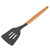 Silicone Kitchen Utensil Home Restaurant Cooking Tools with Wooden Handle(Slotted Turner)