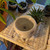 Luminous Face Planter Pot Head Flower Pot Cute Resin Succulent Planter Flowerpot with Drain Hole for House Office Decor