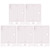 5Pcs Reusable Queen Bee Isolator Portable Queen Introducing Cage Beekeeping ToolsWhite
