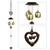 Wind Chimes Bell Metal Heart Shape Home Ornament Outdoor Yard Decor