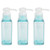 3PCS 100ml Pump Bottle Plastic Empty Soap Dispenser Shampoo Body Wash Lotion Container for Travel