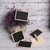 50Pcs Innovative Mini Blackboard Clip Wood Message Board Plant Label Marking Tool Decoration