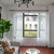 Polyester Window Curtain Valances Voile Bedroom Living Room Decor (White)
