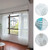 Polyester Window Curtain Valances Voile Bedroom Living Room Decor (White)