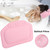 Soft Foam Padded Spa Bath Pillow Tub Headrest Head Neck Back Cushion Bathroom Pink