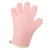 Thickened Silicone Anti Scalding Oven Glove Heat Resistant Silicone Cooking Glove for Microwave Oven Toaster pink Orange