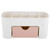 Multifunctional Desk Desktop Organizer Drawer Stationery Holder Makeup Storage Box Home Pink