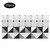 20Pcs/Set 10x10cm Kitchen Bathroom Waterproof Non Slip Tiles Floor Wall Sticker Decoration