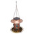 Solar Bird Feeder for Outdoors Hanging Exquisite Hollow Pattern Waterproof Retro Outside Wild Bird Feeders for Bird Lovers