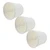 3PCS E14 Clip On Lamp Shade Candle Chandelier Fabric Lampshade for Hotel KTV Decor