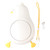 Hanging Neck Fan Adjustable Lanyard Cute Duck Cartoon Shape Hands Free Wearable Fan for Work Outdoor 5V