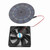 3W Solar Panel Fan Low Noise Energy Saving Solar Mini Exhaust Fan for Chicken Coop Greenhouse