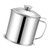 Oil Container Grease Pot Stainless Steel Strainer Large Capacity for Kitchen Cooking 304 Stainless Steel 1.8L