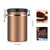 Coffee Container Large Airtight Stainless Steel Black Kitchen Storage Canister (Gold 1.8L )