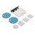 Anti Fog Shower Mirror Fogless Bathroom Shave Mirror Acrylic Shatterproof Shower Mirror Long Lasting Removable Adhesive Hook