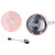 Stainless Steel Ramen Bowl Double Insulation Instant Noodle Bowl with Lid for Office Worker Students(Pink Fast Food Bowl +304 Spoon)
