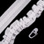 Curtain Tape Curtain Accessory Reusable Curtain Ruffle Tape Curtain Drawstring Belt Set for Pleated Curtain Head