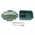 1500ml Lunch Box Heat Resistant Plastic Bento Box Portable Lunch Containers with Chopsticks Spoon for Students Matcha Green